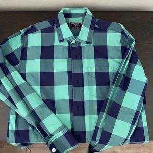 Boys Untuckit button up shirt